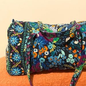 Vera Bradley Large Duffel in Midnight Blues (Retired 2013)